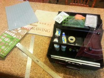 Art box and supplies