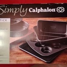 Simply Calphalon Nonstick 6-Piece Bakeware Set Unopened Box