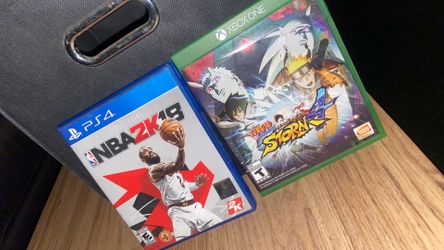 PS4 2k18 and XBox One Naruto Storm 4