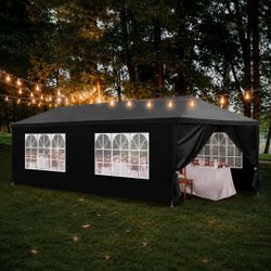 10 X 20 Pop Up Canopy Tent with Sidewalls 10x20