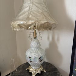 Nice Vintage Mid Century Lamp By Car  Falkestein