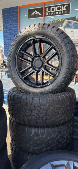 WHEELS BLACK RHINO 20x10 CHEVY TAHOE YUKON DENALI GMC SIERRA
