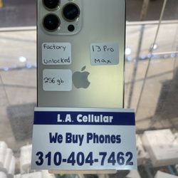 iPhone 13 Pro Max 256gb Gold Unlocked 