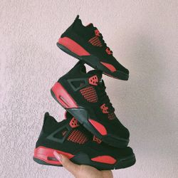 Jordan 4 Retro Red Thunder  Mens, GS And Preschool Sizes Receipts Included  