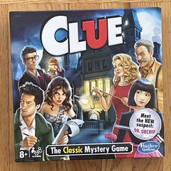 Clue Board Game (classic mystery game for kids/adults)