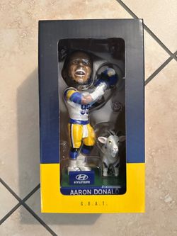 Bobblehead Aaron Donald/ GOAT LA Rams