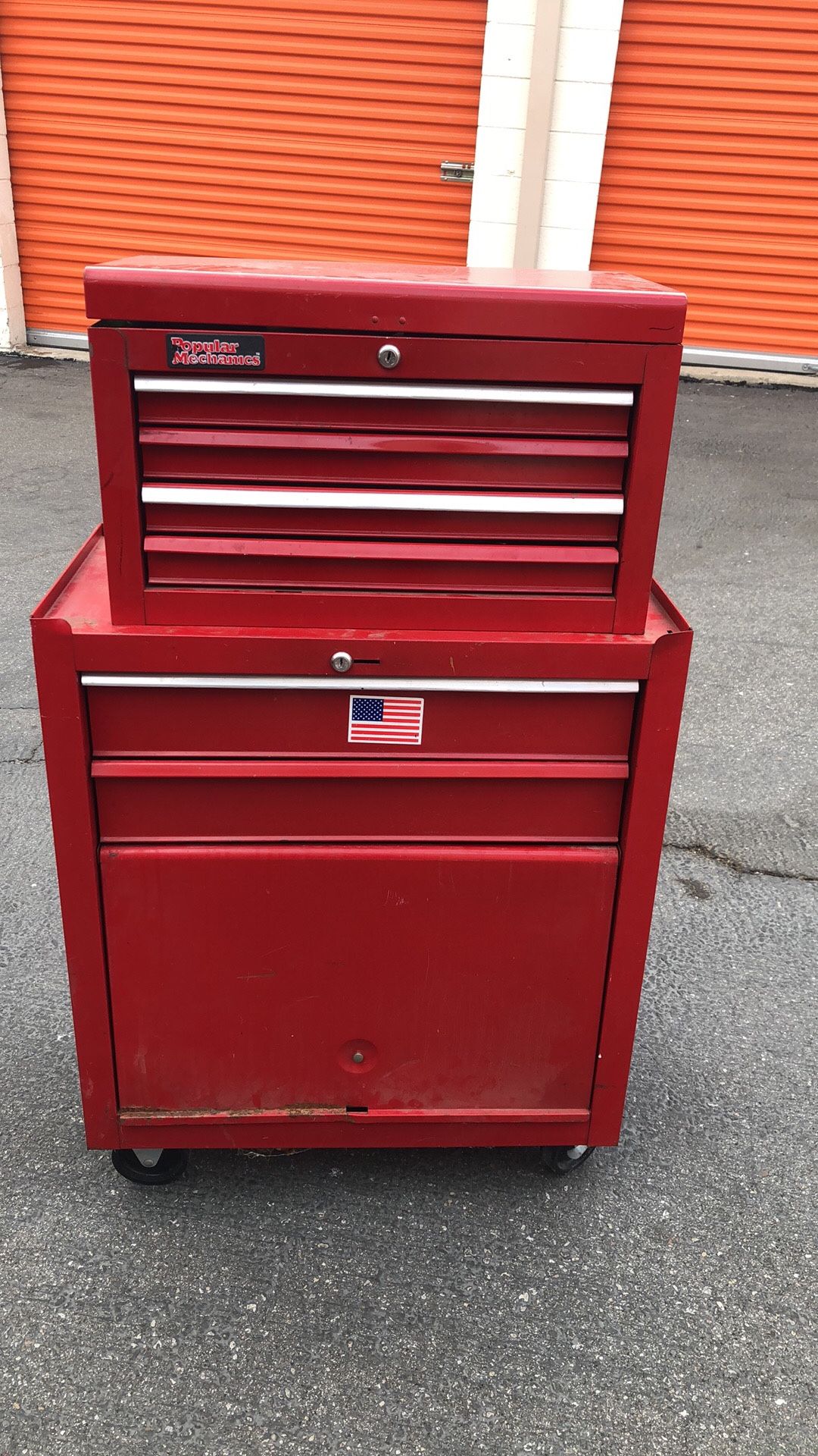 Large Roll Away Tool Box