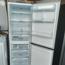 Rare Three-piece Samsung Stainless Package Brand New Fridge Like New Stove And Dishwasher With Warranty