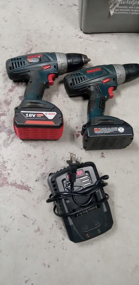 18V. Drill Set With Bag