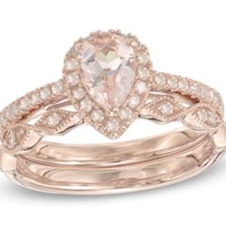 Zales “Your Stone Your Story” Bridal Set Engagement Ring