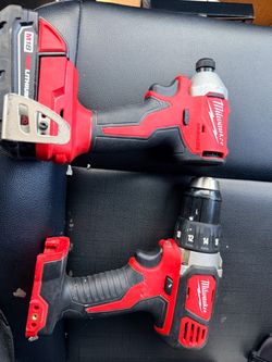 Milwaukee M18 Brushless Impact Driver and Drill Set