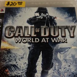 Ps3 Call Of Duty World At War