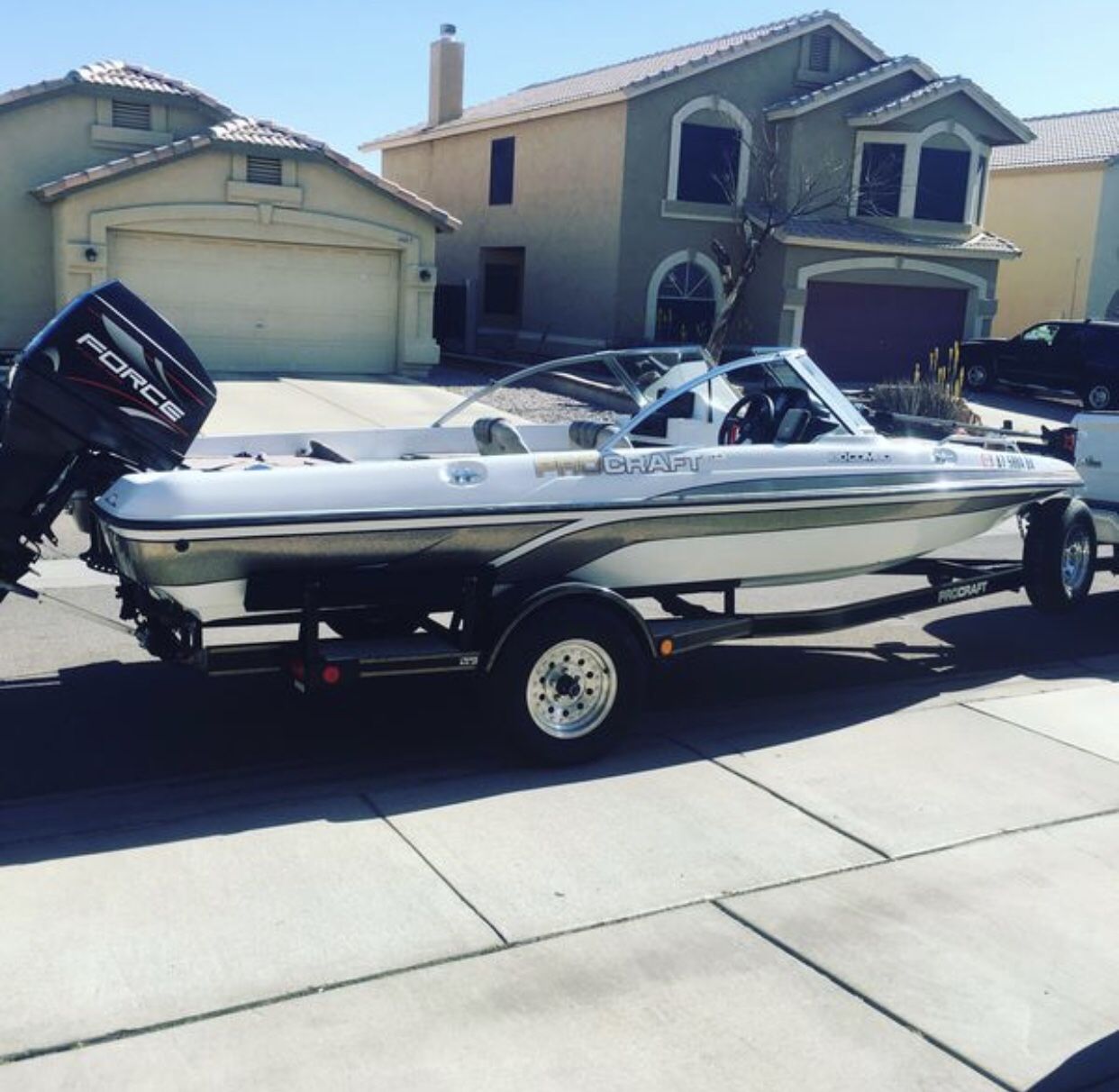1997 Procraft 180 Combo Fish and Ski