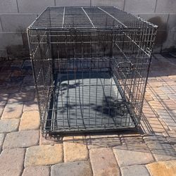 Foldable Metal Crate with Tray