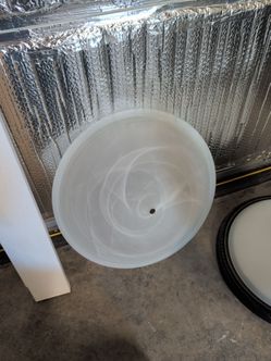 Ceiling light glass only