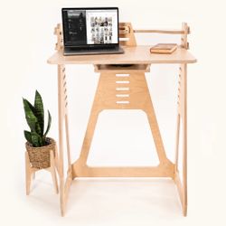  Standing desk, modular and adjustable “Work From Home Desk” brand 