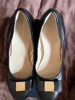 Cole Haan Ballet Slippers -Black, Size 8