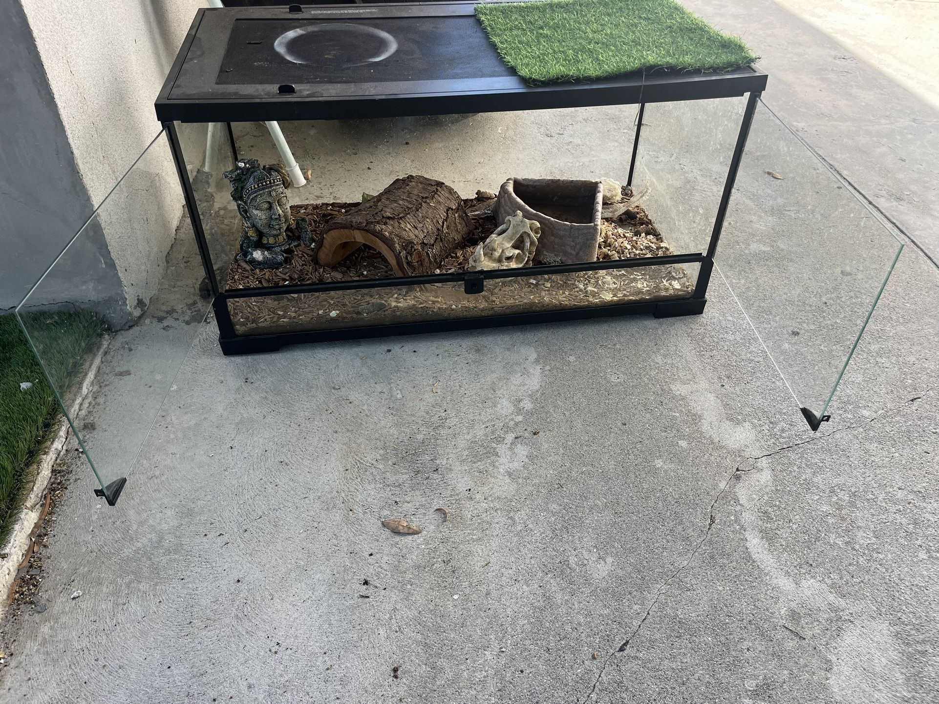 Big 40 Gallon Reptile Tank Exo Terra Zoo Med Reptizoo 