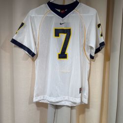 Vintage Nike Team Michigan Wolverines NCAA Football Jersey #7 Youth Size M
