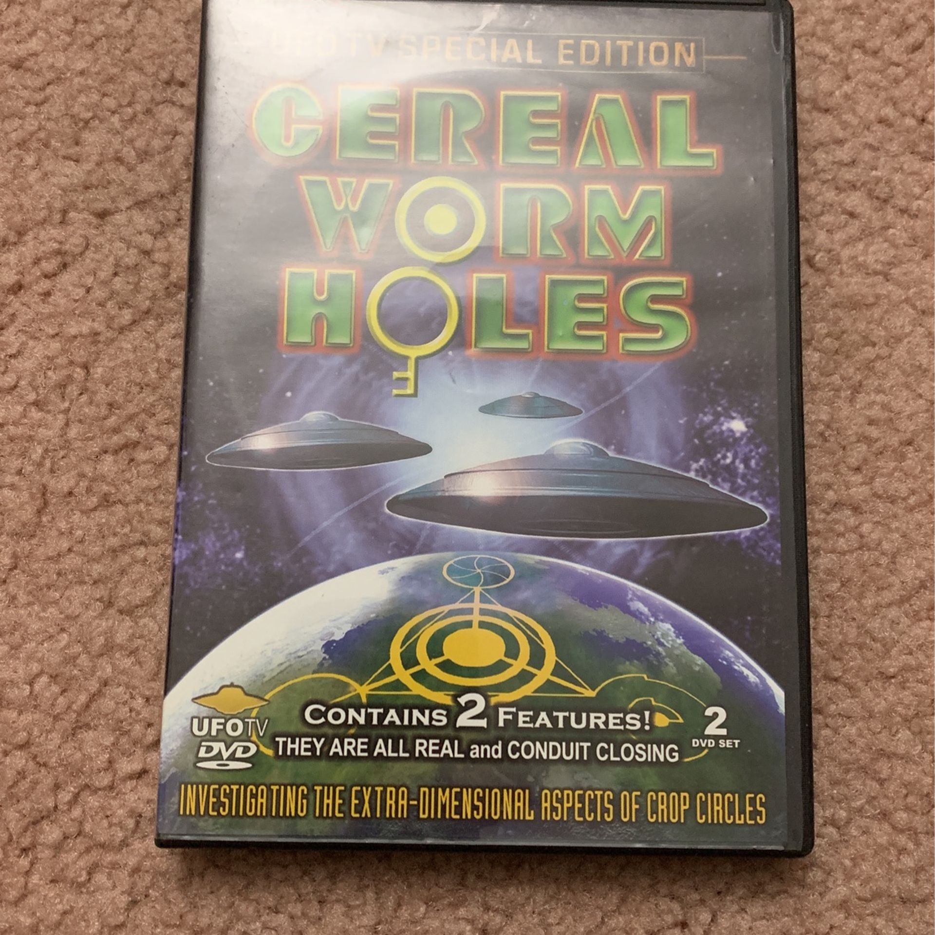 Cereal Wormholes DVD Sealed