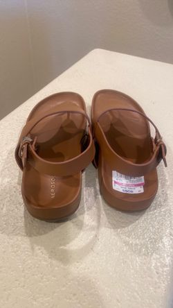 Aerosoles Brown Sandals with Ankle Strap
