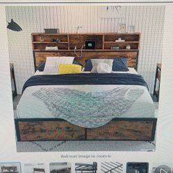 Likimio Queen Bed Frame 