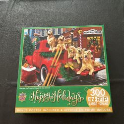 Masterpiece Happy Holidays 300 Piece Puzzle