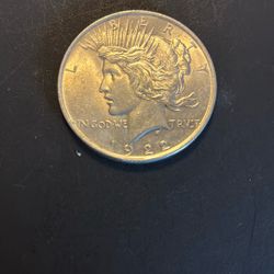 1922 Silver Peace Dollar