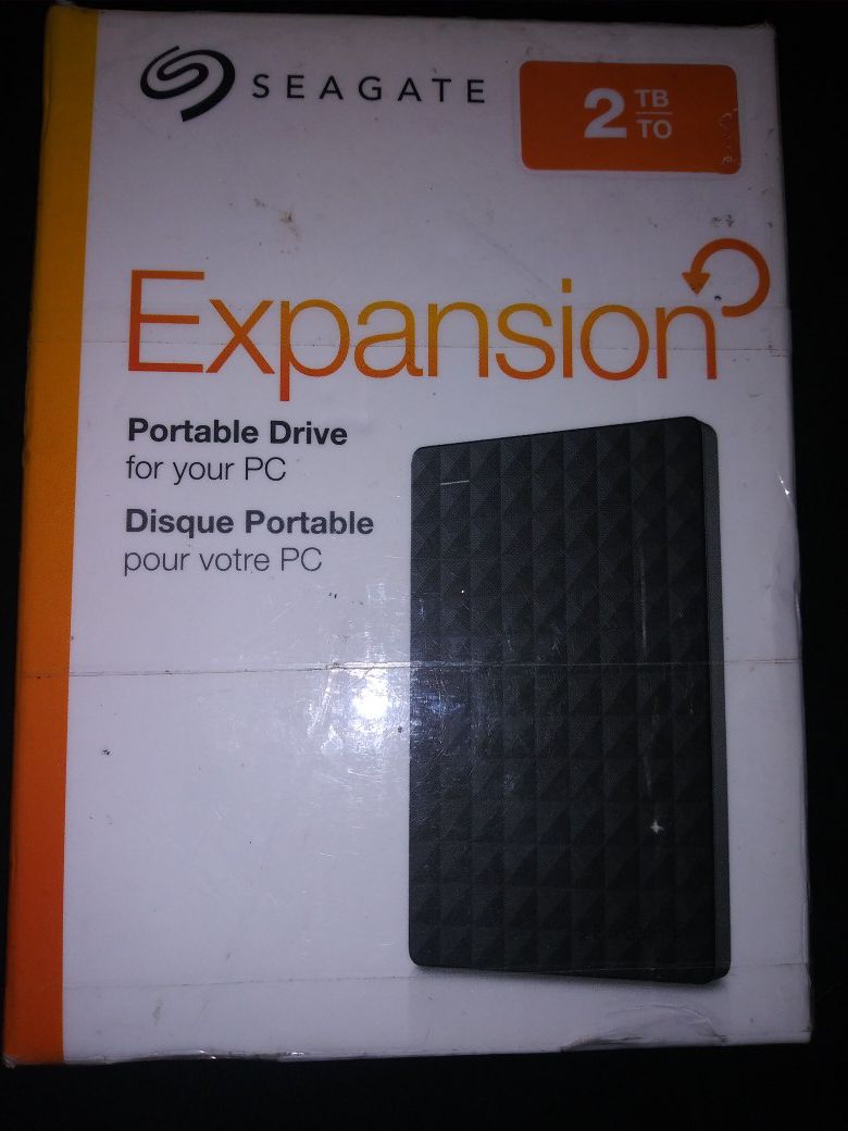 Seagate Expansion Portable hard driver