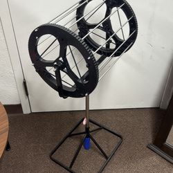 Automatic Tennis Ball Picker, 2 in 1 Tennis Balls Pickup, 55 Large Capacity Tennis Ball Grabber, Stainless Steel Balls