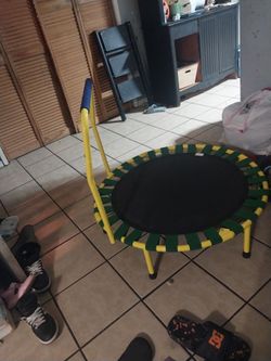 Indoor/ outdoor mini trampoline