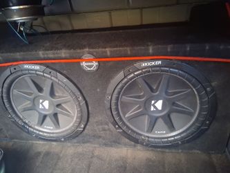 Two 12 inch kickers