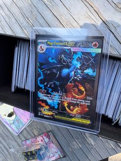 Mega Charizard X ex Pokemon card