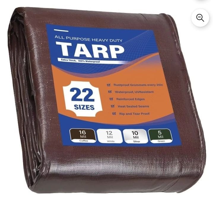 12x24 16 MIL HEAVY DUTY TARP