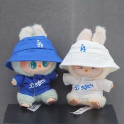 Labubu Jersey Fisherman Hat Plush Toy 