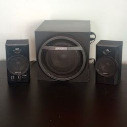 Insignia Bluetooth Speaker System With Adjustable Subwoofer