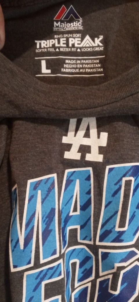 Dodgers rhinestones, vinyl, glitter vinyl shirts. LA dodgers for Sale in  Romoland, CA - OfferUp