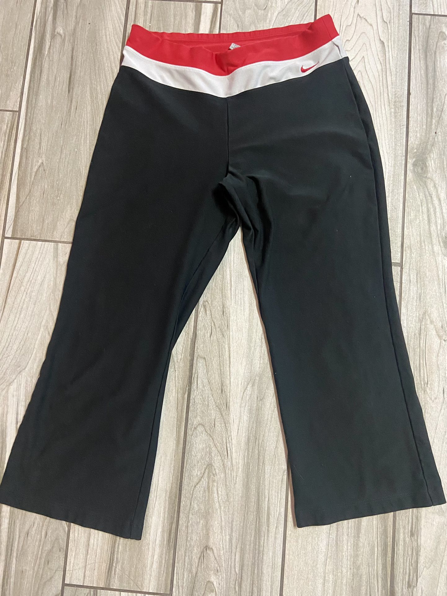 Nike Legging Athletic Mid Calf Wide Leg Size Small