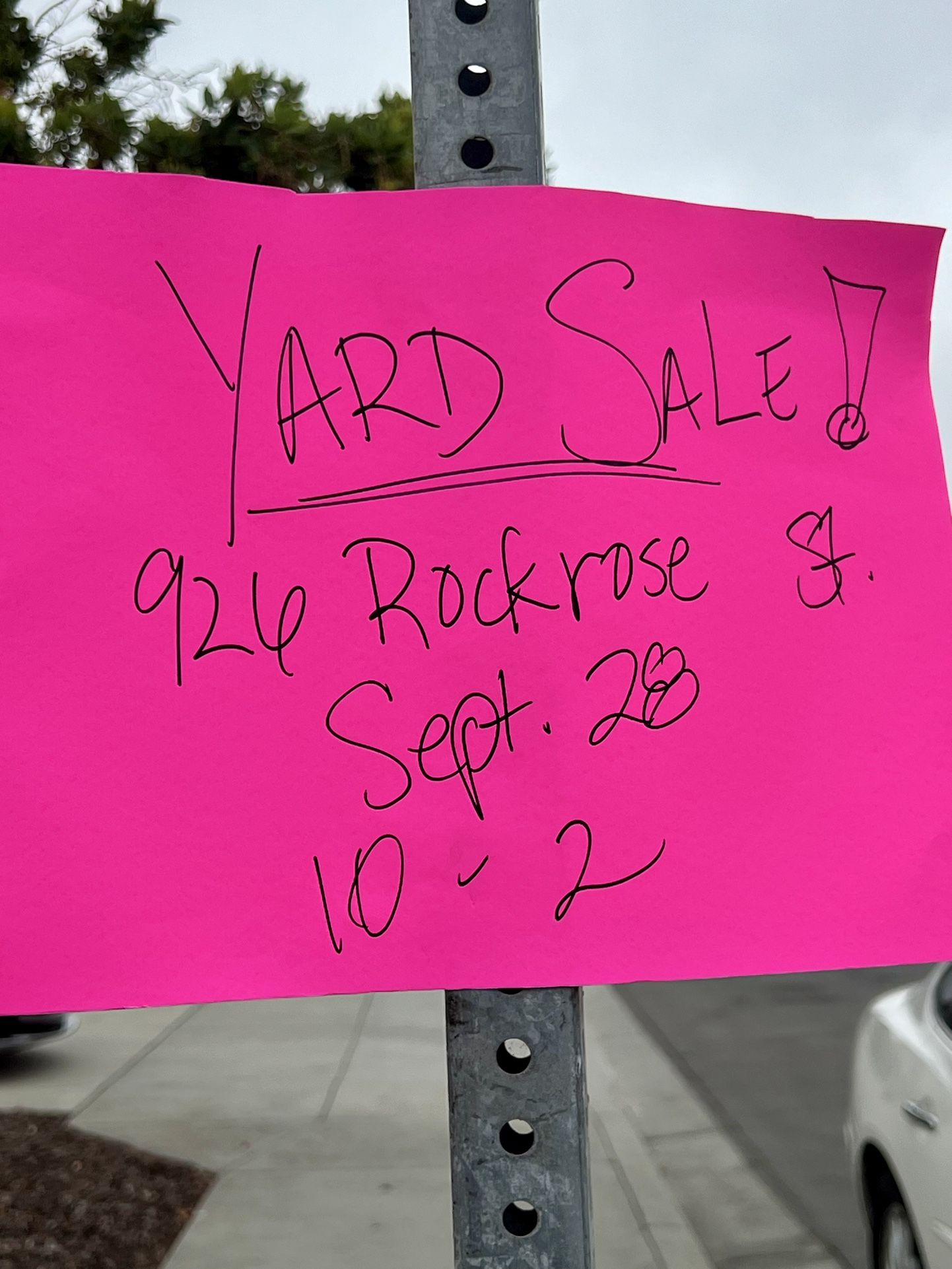 Yard Sale