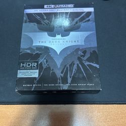 The Dark Knight Trilogy 4K UHD HDR Blu-ray 