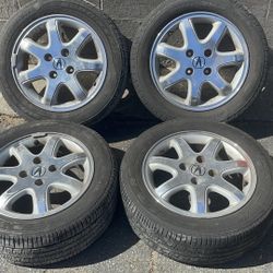 Acura CL 16 inch aluminum wheels 4 on 4.5 fits Honda