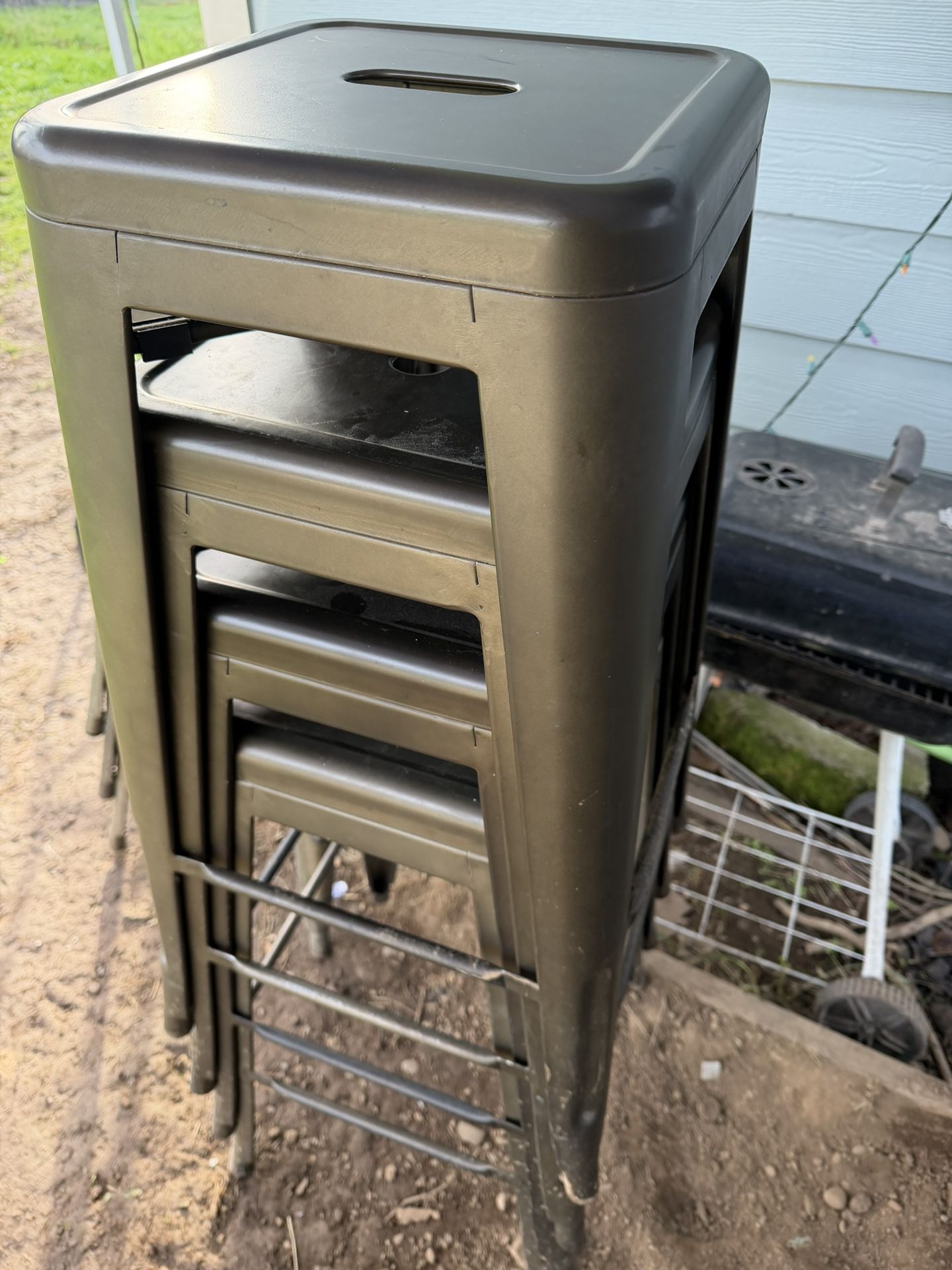 Industrial Medal Stools 4