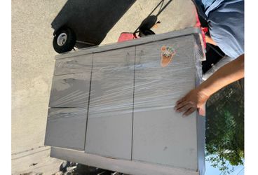 Cabinets, side tables, sideboards, console tables, workbenches, tool cabinets。I am reluctantly parting with these items due to a move. Please make an