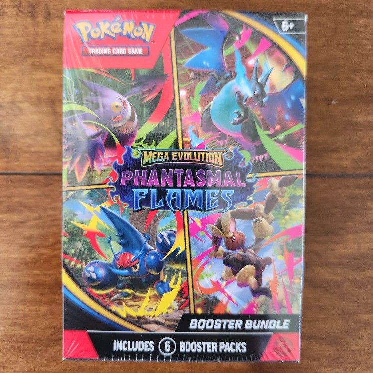 Pokemon Phantasmal Flames Booster Bundle - ME02: Phantasmal Flames (PFL)