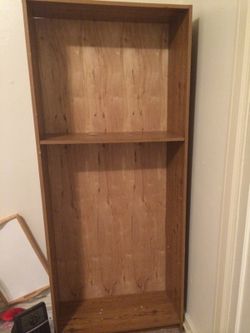 Bookshelf needs add. Shelves