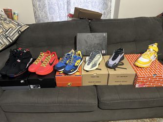 Yeezys, Kobe, ASICS, OFF White, Jordan’s