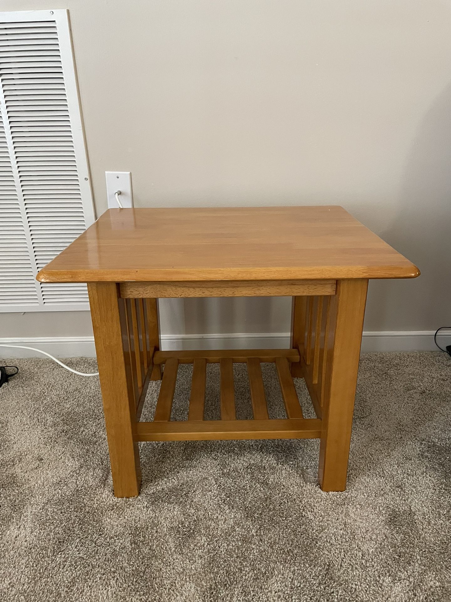 Wood End Tables