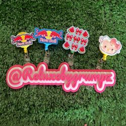 BADGE HOLDER SET OF 4