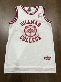 Hillman College Dwayne Wayne #9 A DIFFERENT WORLD Throwback Basketball Jersey Mens Sz. M