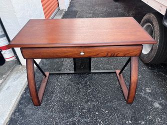 Wood desk
